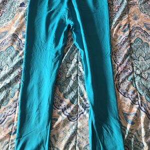 Teal Stretch Leggings